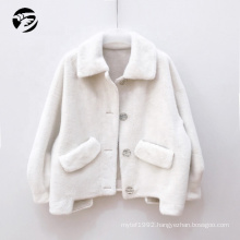 high quality latest coat designs for women faux fur coat autumn winter warm fur faux coats